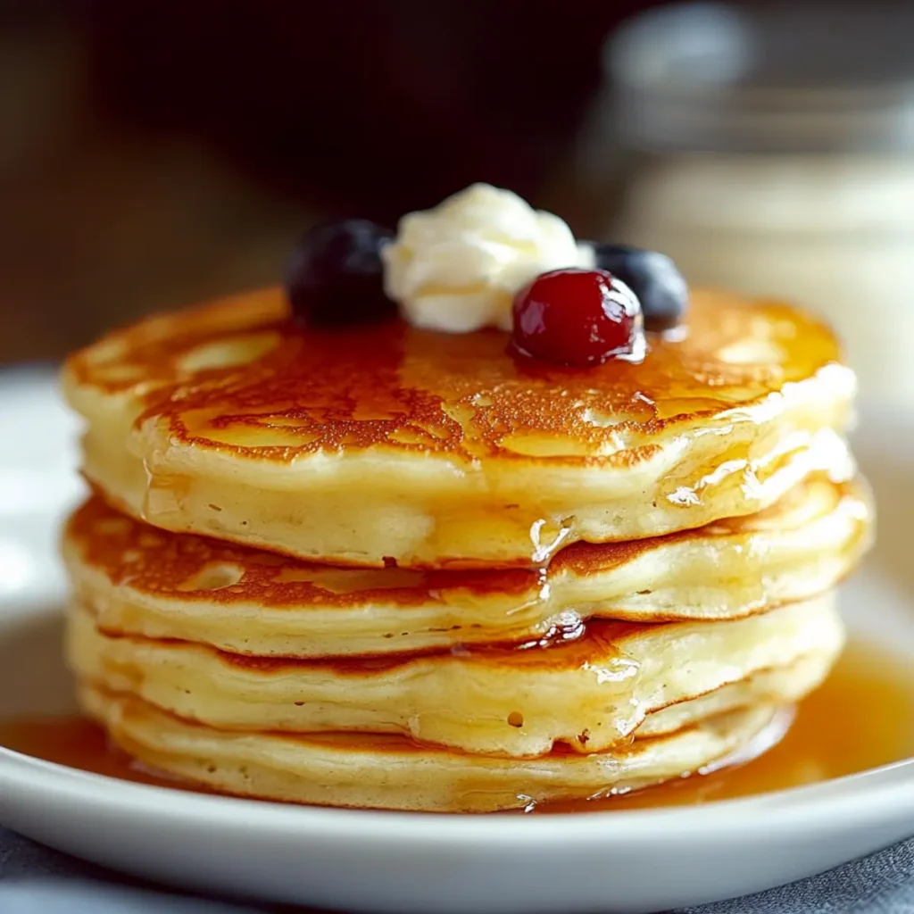 Old-Fashioned Pancakes