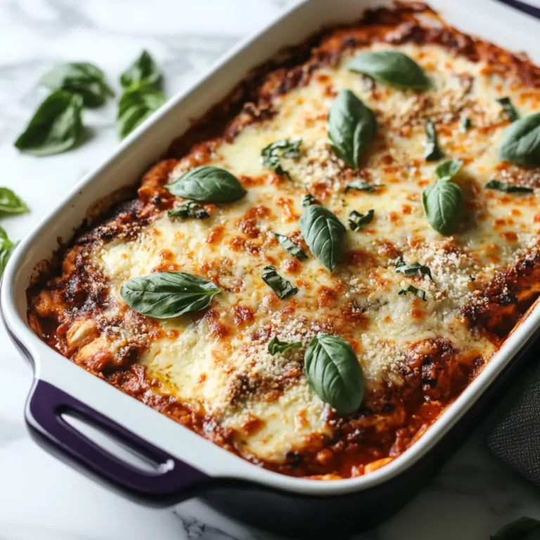 Keto Casserole Recipe - Keto Chicken Parmesan Casserole