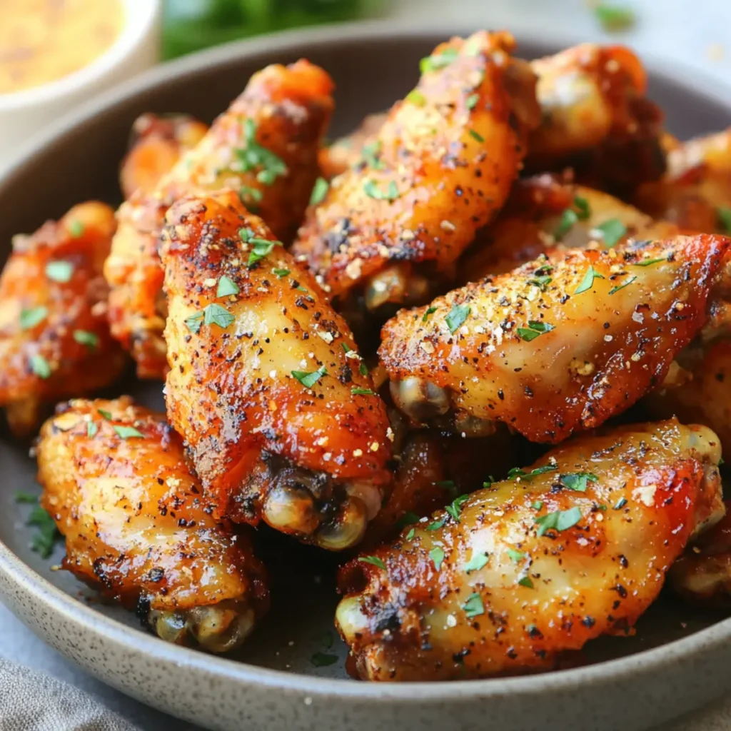 Crispy Easy Air Fryer Chicken Wings in 5 Steps!