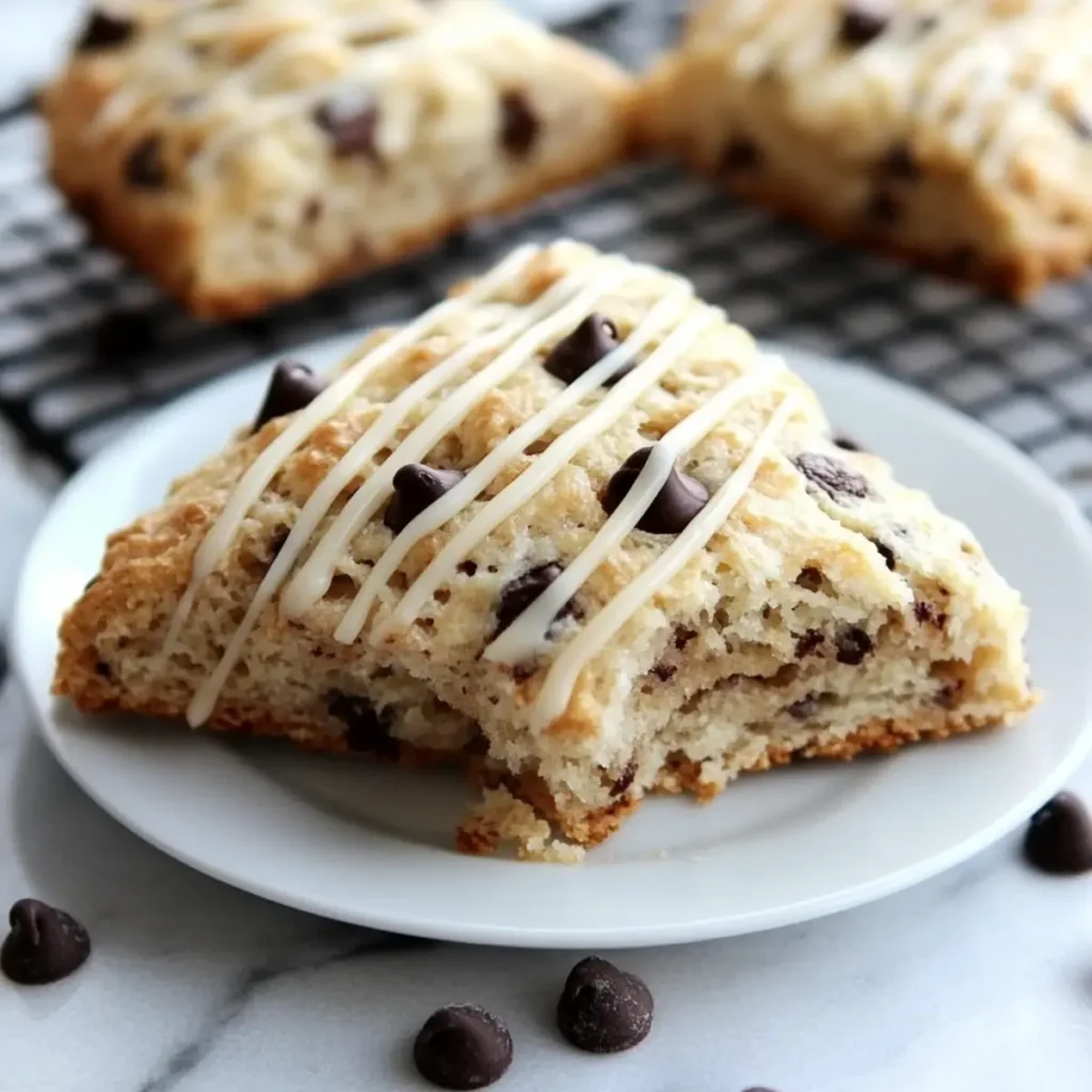 Banana Chocolate Chip Scones Recipe for Easy Breakfast