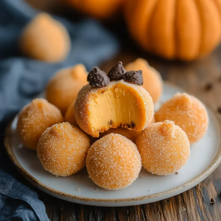 Pumpkin Cheesecake Truffles – A Fall-Inspired Sweet Treat