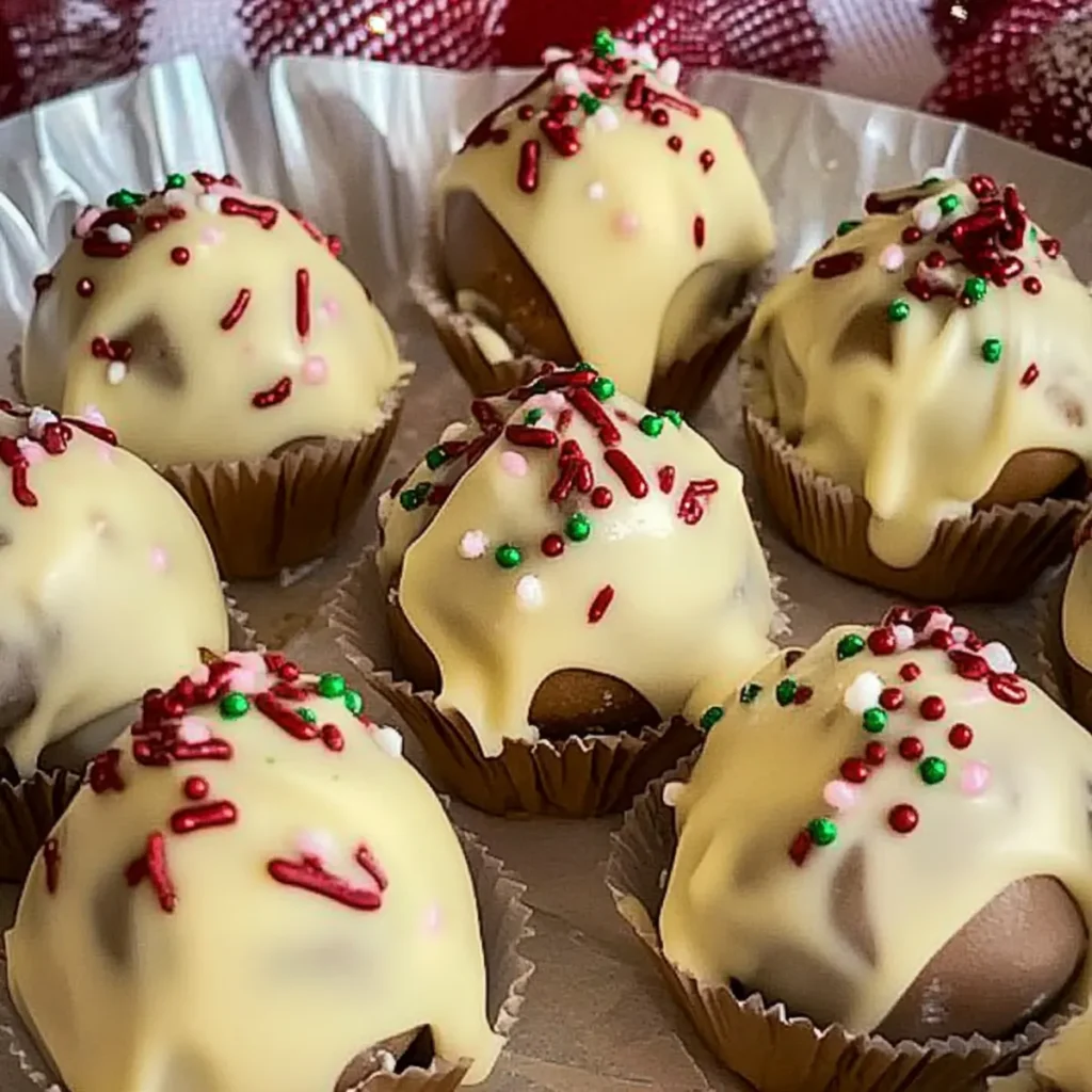 Biscoff Christmas Truffles