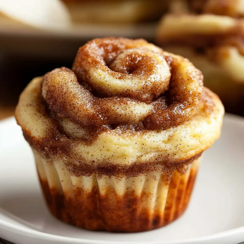 Easy Cinnamon Roll Protein Muffins (Freezer-Friendly!)