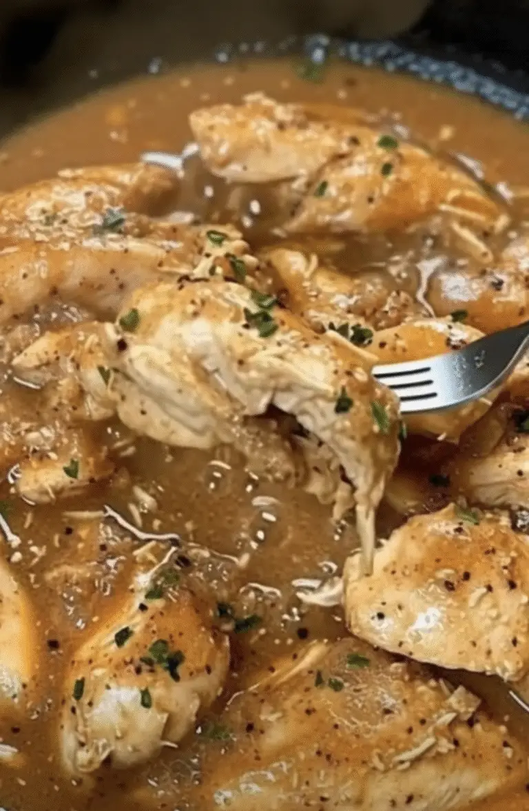 Slow Cooked Chicken & Gravy That Feels Like Home