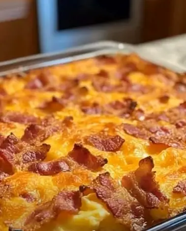 Bacon and Egg Breakfast Casserole That Makes Mornings Simple