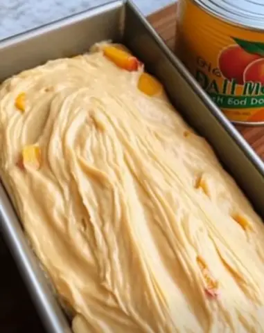 Peaches & Cream Cheese Loaf That Tastes Like Summer Comfort