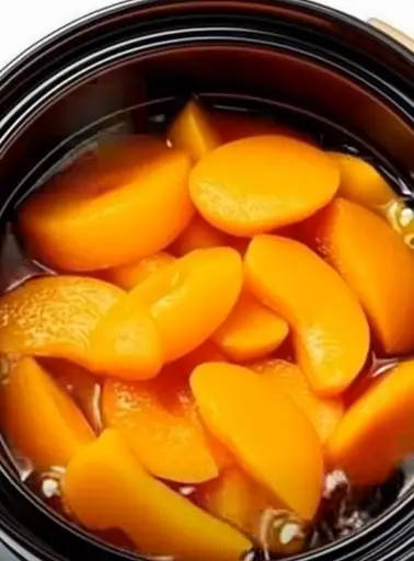 Slow Cooker Canned Peach Dessert (Easy & Comforting)