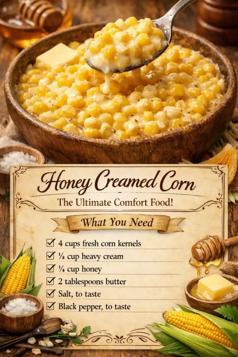 Honey Creamed Corn