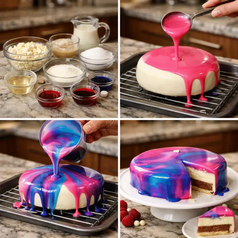 Mirror Glaze for Cakes