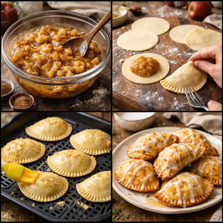 Air Fryer Hand Pies: Easy Homemade Dessert with Flaky Crust