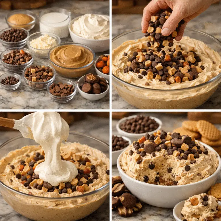 Peanut Butter Fluff – Ultimate Creamy Dessert Dip You’ll Love