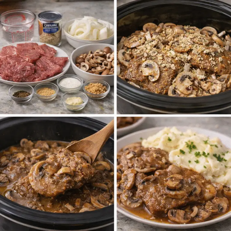 Crock Pot Cube Steak – Ultimate Tender Comfort Food Dinner