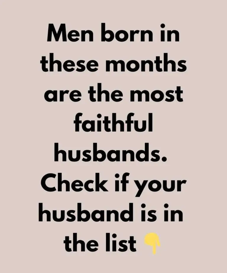 Men Born in These Months Are the Most Faithful Husbands—Is Your Man on This List?