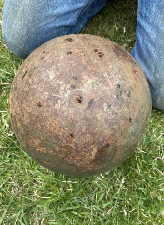 Unearthed: The Massive Steel Sphere Hidden in a Creek for Decades