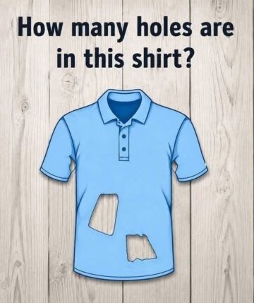 Hole Riddle The Viral Shirt Hole Riddle That Stumps Millions: How Many Holes Are ...